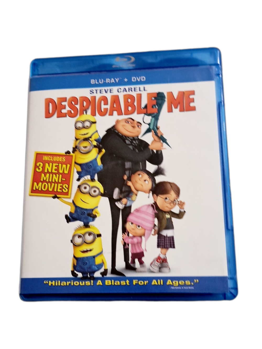 Despicable Me Blu-ray + DVD 2-Disc Combo Pack Family Movie